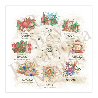 Rueda del Año Neopagana