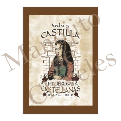Lámina Juana de Castilla