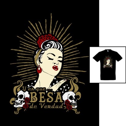 Camiseta La Besucona para Hombre - Manojito