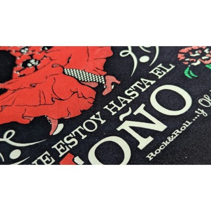 Camiseta La Flamenca para mujer de Manojito de Claveles