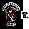 Camiseta Sons of Gamonal 09007 para mujer de Manojito de Claveles