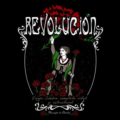 Camiseta Revolución Gigantilla para mujer de Manojito de Claveles