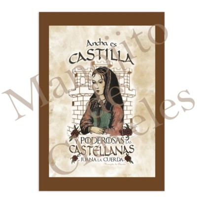 Lámina Juana de Castilla