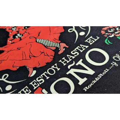 Camiseta La Flamenca para mujer de Manojito de Claveles