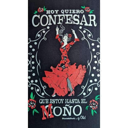 Camiseta La Flamenca para mujer de Manojito de Claveles